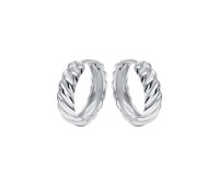 Silver Hoop Earring HO-2414